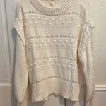 a.n.a  NWT Cream Sweater Vest Sweater Photo 0