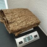 J.Crew  Brown Metallic Pocket Back Zip Pleated Front Casual Pencil Skirt Medium Photo 10