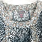 Fire Los Angeles  Animal Print Square Neck Top Size M Photo 2