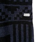 Scotch & Soda NWT Fringe Hem Knit Navy Midi Dress Sz M Photo 5