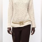 ZARA  dragonfly elastic gold belt Photo 0