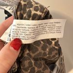 Pull & Bear  animal print leopard cheetah straight leg jeans size 4 Photo 3
