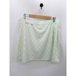Lady Hagen Skort Women XXL NWT Mint Green Seashells 16" Side Pleat Printed Golf Photo 9