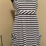American Eagle  Outfitters Black and White Striped Dress Photo 1
