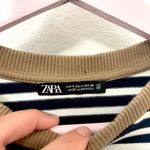 ZARA St Tropez Discover the French Riviera Navy Stripe Tee Size S Photo 3