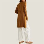 We The Free Size Medium Free People/ Gia Knit Cardi Duster Dress in Warm Tobacco Photo 7