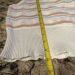 Frye  Salt Breeze Combo Sweater Vest Crocheted Stitch Size Large Photo 10