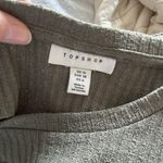 Topshop  Olive Long Sleeve Dress Photo 1