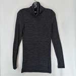Lou & grey  Turtle Neck Long Sleeve Shirt Woman’s XS Navy Blue Photo 0