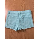 Refuge B6 Womens Stretchy Distressed Cut Off Shorts Pastel Blue size 6 Photo 1