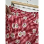My Michelle  Vintage Cottagecore Plaid Daisy Midi Skirt 13 Photo 3
