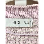 Mango MNG Tweed Pocket Cardigan & Mini Skirt Set Light/Pastel Purple Women's Size S Photo 5