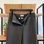 Talbots Mid-Rise Vintage Gray Career Woven Dress Pant Trouser, 10P Photo 6