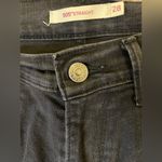 Levi's Women's  BlackJeans 505 Straight Size 28 Photo 4