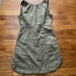 Anthropologie Pilcro Mini Button Down Dress in Army Green Photo 2