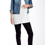 James Jeans New Womens NWT 185 Designer USA Maternity Twiggy Crop Pants 29 Black Photo 0