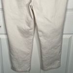 A New Day  Sz 14 Cream Paperbag Waist Jeans High Rise Photo 7