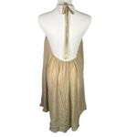 Cupshe Dijon Halterneck Tent Mino Dress LargeCoverup Summer Beach Vacation New Photo 2