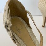 CL by Laundry  Beige Snakeskin Strappy Heeled Sandals Photo 5