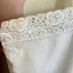 Avenue Vintage White Lace Trim Tank Top Coquette Balletcore Y2K Bridal 4X Photo 2