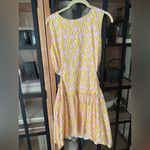 Red Dress Boutique Daisies cutout mini dress groovy gingham checkered flirty florals aaka drop hem Photo 3