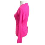 Athleta Fastest Track Long Sleeve Top Heather Pink Stretchy Sweat Women Size XS Photo 4