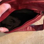 Perlina  Leather Oxblood Purse with Adjustable Strap Photo 6