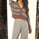 Celebrity Pink NWT  Cropped Cardigan Sweater in Size L Photo 3