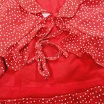 superdown Mercy Polka Dot Dress in Red Photo 4