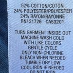 Free State  Blue Short Sleeve Cropped Cotton Blend NY logo Women's‎ Tee Shirt XL Photo 6