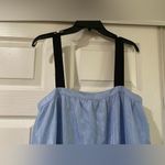 Adam Lippes  x RTR Sleeveless Square Neckline High Low Swing Dress Size 12 Photo 6