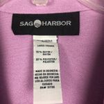 Sag Harbor  Vintage Lavender Button Down Blouse Size Large Photo 1