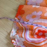 CIN CIN Vagabond Maxi Skirt in Bloom Sheer Colorful Size Medium‎ Orange Photo 9