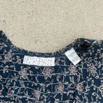 Vintage 90s‎ Women Slip On Maxi Floral Dress Cottagecore Prairie Modest Romantic Blue Photo 1