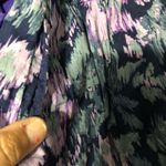 Old Navy paper bag ruffle abstract floral skirt women’s size 2 with belt Photo 7