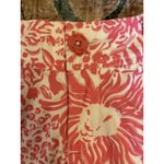 Lilly Pulitzer Lion Animal Print Hot Pink The Callahan Shorts Size 000 Photo 4