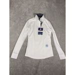 Women's Xs White Essex Classics Long Sleeve Horseback Riding Show Shirt nwt Photo 6