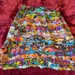 Multi Colored Mid Length Skirt Size M Photo 0