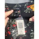 Torrid  2x NWT Emma black floral babydoll top (b43) Photo 4