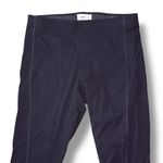 Helmut Lang Black Reflex Bodycon Leggings Contrast Topstitch Detail Trim Size Sm Photo 4