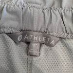 Athleta  skyline skort paper bag waist light gray size 16T Photo 8