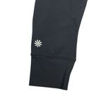 Athleta  Black Mesh Panel Leggings Size M Photo 2