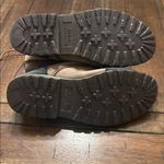 Ralph Lauren Polo Woolton Hiker Boots Women 7.5 Leather Buckle Lace Up Brown Photo 8