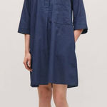COS  Short-placket Denim Shirt dress Photo 0