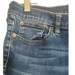 J.Crew  Skinny Stretch Denim Jeans 30/28 Whiskered Front Dark Basic Casual Photo 2