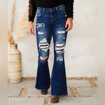 Bridge by GLY NEW!  Hudson Mid-Rise Super Flare Jean Photo 4
