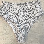 High waisted black spot bikini bottoms Size 4 Photo 0