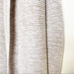 Gap  Lapel Heavyweight Open Long Length Cardigan Oatmeal Heather Size Small Photo 4