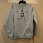 Vintage Cambridge University Gray Sweatshirt Size M Photo 0