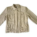 Peter Nygard Peter Nyguard Petites Cream Color Blazer Size 16 Photo 0